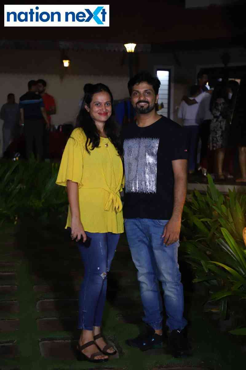 Swati and Sarang Waghmare at the reunion of Vidarbha Alumni Chapter of SPJIMR in Nagpur